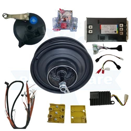 10INCH 1000W DRUM EV CONVERSION KIT 7P (2df4)