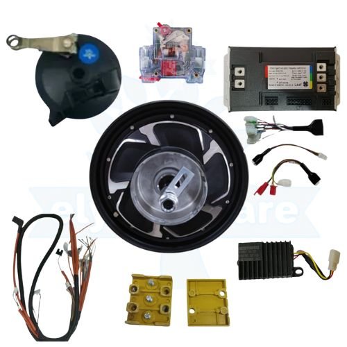 10INCH 1100W DRUM EV CONVERSION KIT 7P (2df6)