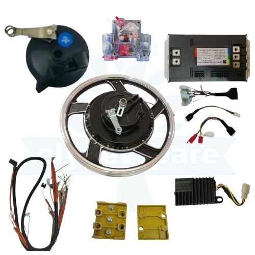 17INCH 1500W DRUM EV CONVERSION KIT 7P (2dfa)