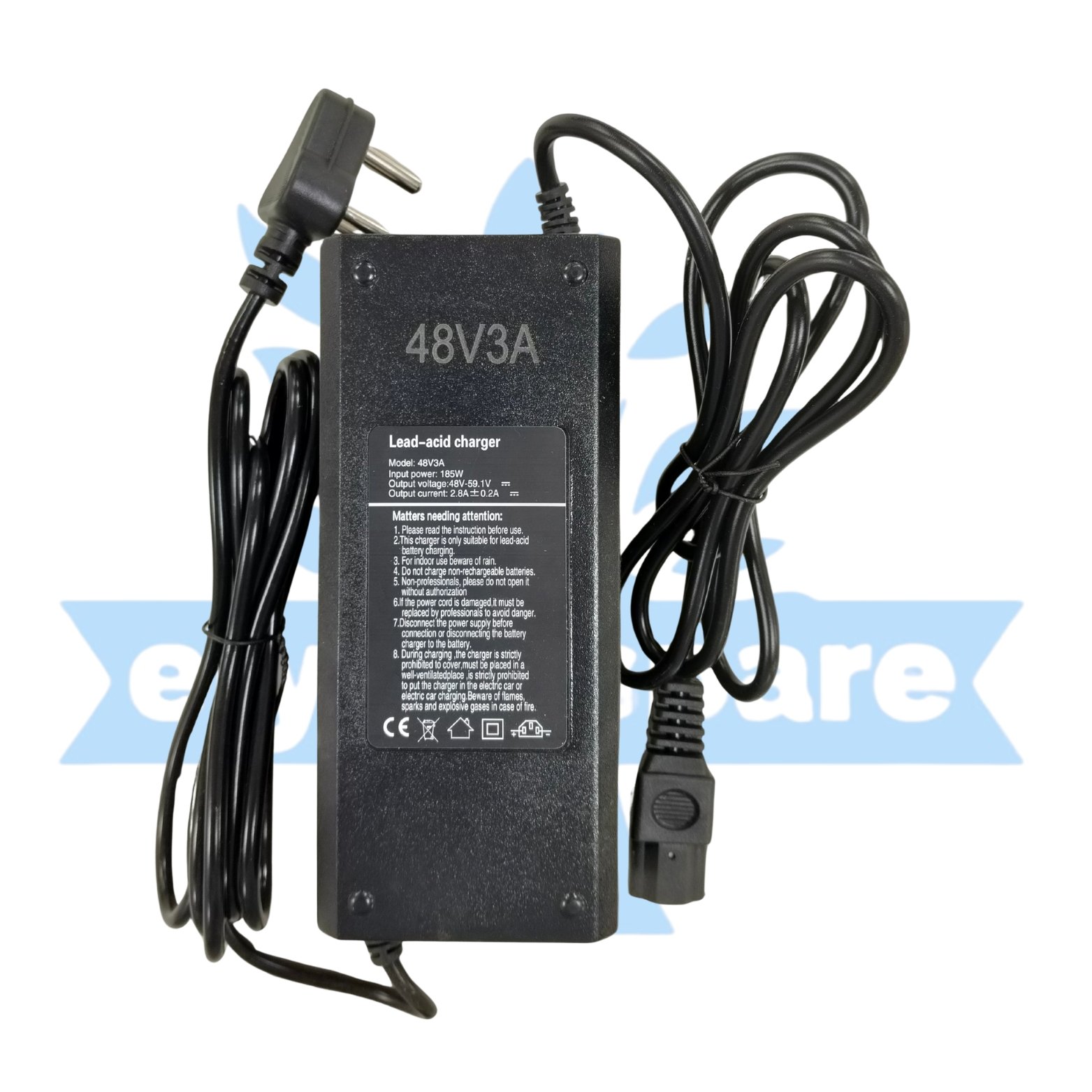 PERCENT 48V 3A Lead Acid EV Charger (1ce0) - Image 4