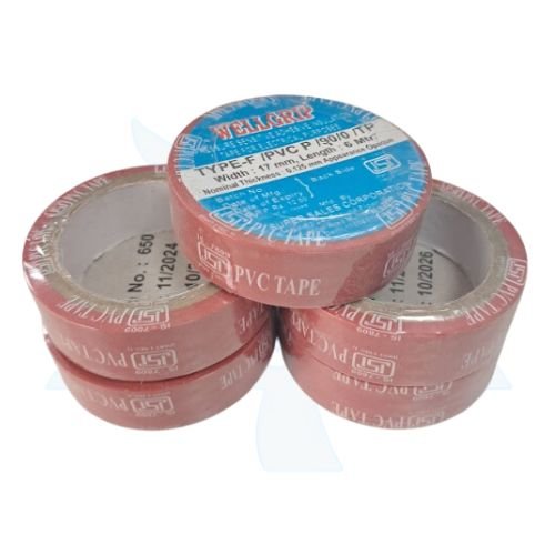 PVC TAPE (RED) 3/4”X6MTR (2c02)