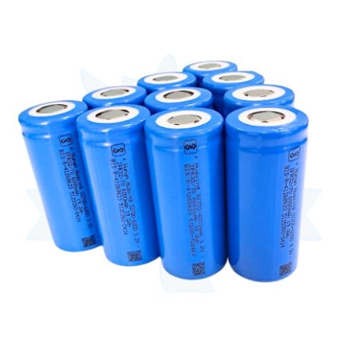 LFP CELL 3.2V 6AH (32700)HX SOLAR GRADE (PACK OF 100) (299e)