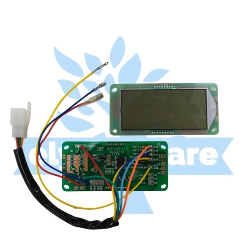 SPEEDOMETER SM52 LCD DISPLAY (YELLOW) (02ba)